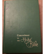 Concordance To The Holy Bible - Vintage 1971 - KJV  American Bible Society - £6.25 GBP