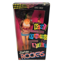 Vintage 1986 Barbie And The Rockers # 3160 Dee Dee Doll Mattel New Original Box - £79.48 GBP