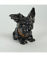 Ceramic Scottie Dog Scottie Terrier Planter Vintage Japan Black - $369.07 MXN