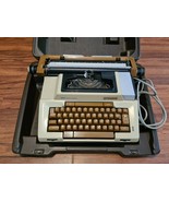 SMC Smith Corona Coronamatic 2200 Vintage Typewriter W/ Case NEEDS INK R... - $68.59