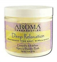 Abra Therapeutics Bubble Bath Deep Relaxation 14 oz - £11.63 GBP