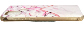 Soft Silicone Case Cover For Samsung Galaxy A21S - Pink Floral & Marble image 4