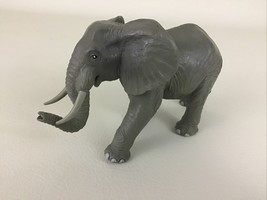 Safari LTD Elephant Gray PVC 4&quot; Figure Realistic Safari Wild Animal Vint... - $18.76