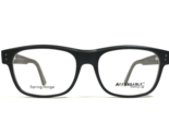 Affrodable Designs Eyeglasses Frames WILLIAM BLACK Matte Gray Square 58-... - $41.86