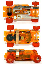 1pc Auto World Ho Slot Car ULTRA-G Thunderjet T-JET Chassis Brand New Red/ORANGE - £11.15 GBP