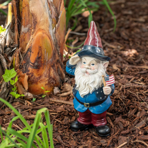 Mothers Day Gifts for Mom Wife, 12&quot; Tall Outdoor Patriotic Garden Gnome ... - $31.30