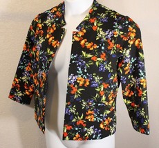 New Papaya Women Jacket Multi Color Size 10 US Medium - £10.27 GBP
