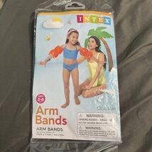 Intex Arm Bands Floats 7 1/2” X 7 1/2” Ages 3-6 #59640EP One Pair Floaties - $5.45