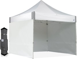 E-Z Up Es100S Instant Commercial Canopy, 10&#39; X 10&#39; With 3 Sidewalls, 1, ... - £306.36 GBP