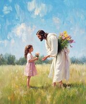 JESUS CHRIST (Set of 2) – 8x10 Christian Photo Prints | Inspirational Wa... - $7.00