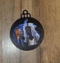 Iron Maiden Eddie Halloween Wood Ornament - $8.00