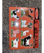 Puzzle-Farm Animals Sound Puzzle (8 Pieces) (Ages 2+) - £14.87 GBP