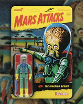 Alien Mars Attacks 1 Super 7 Reaction action Figure - £27.38 GBP