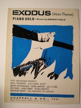 Exodus (Main Theme), Simplified Arrangement for the Piano [Sheet music] - £23.94 GBP
