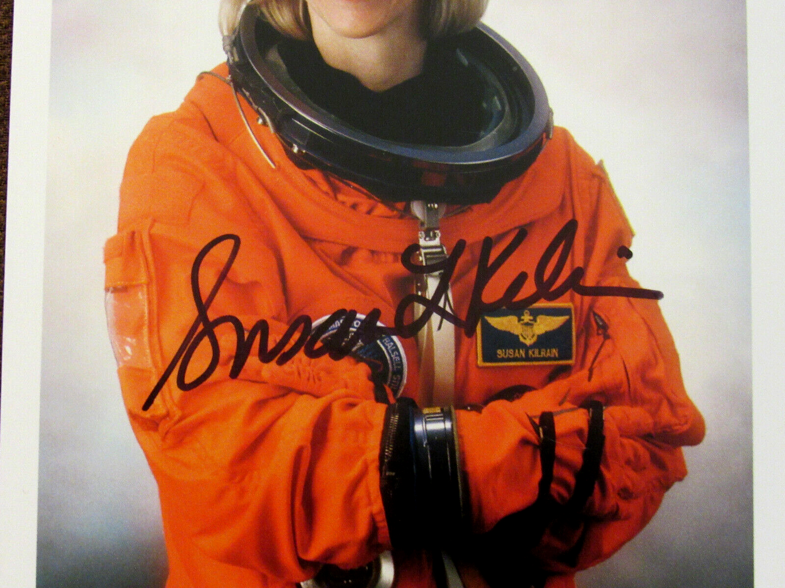 SUSAN KILRAIN STS-83 &amp; 94 NASA ASTRONAUT SIGNED AUTO NASA KSC PHOTO CARD... - $79.19