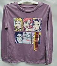 NWOT Girls Disney Princess Villain Size S (6/6X)  Long Sleeve Purple T-S... - $9.99