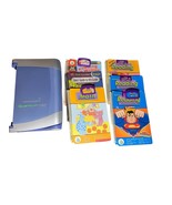 Leapfrog Quantum Leap Pad Learning System  W/ Books &amp; Games TESTED Free ... - $933.91 MXN