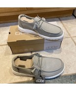 Hey Dude Size 9 Women&#39;s Wendy Grey LIGHT WEIGHT SLIP ON SHOE - $61.94 CAD