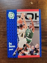 Dee Brown 1991-1992 Fleer #9 - Boston Celtics - NBA - £1.55 GBP