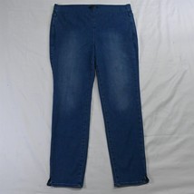 Sculpt-Her NYDJ Large MSHD8457 Pull On Skinny Medium Stretch Denim Jeans - $39.99