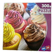 300 Pc Jigsaw Puzzle Cupcake Sure Lox 19 in x 13 in - $7.99