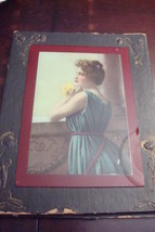 Antique McLoughlin Brothers 1908 Print on Glass &quot; Where are thou Romeo?&quot; # 31?[8 - £59.53 GBP