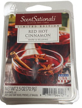 ScentSationals Red Hot Cinnamon Scented Wax Cubes 2.5oz - £6.24 GBP