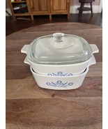 3 Pc Corningware Set With Lid A-1 1/2-B &amp; P-1 3/4-B Pans P-7-G Lid - $37.88 CAD