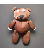 Mr. Bean Brown 18” Microbead Teddy Bear Toy w/Mark Letter J - $198.00