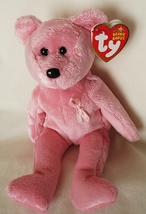 Ty Awareness the Breast Cancer Awareness Bear Beanie Baby (2006)  - £15.89 GBP
