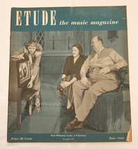 The Etude Music Magazine June 1949 Paul Whiteman vintage ads sheet music - £3.99 GBP
