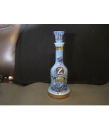 Jim Beam Decanter Blue &quot;Z&quot; 12 1/2&quot; Genuine Regal China (Empty) - $51.45 CAD