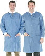 Sms Isolation Gown 45 Gsm Fabric Water-Repellent Medical Use (MEDIUM/LARGE) Gown - £39.56 GBP+