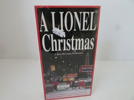 A LIONEL CHRISTMAS A TOM MCCOMAS PRODUCTION TOY TRAINS VHS TAPE NEW SEALED - $7.02