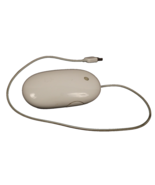 Genuine OEM Apple USB Wired Optical Mouse (A1152) White Tested Working - $159.34 MXN
