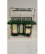 Starbucks 2016 Porcelain Pike Place Store With Xmas Lights - $1,098.54 MXN