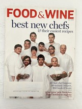 Food and Wine Best New Chefs and their Easiest Recipes July 2009 Magazine - £9.28 GBP