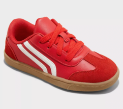 Cat &amp; Jack Baskets De Tennis Boston Rouges Et Blanches - $279.85 MXN