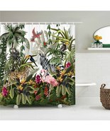 High Quality European Flowers Birds Plants Bathroom Shower Curtain - £18.31 GBP+