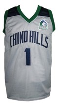 Lamelo Ball #1 Chino Hills Huskies Basketball Jersey New Sewn Grey Any Size image 4