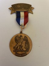 V.Int. Volkswanertag 1985 Mannheim Wander Club German Medal - $50.00
