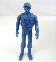 Vintage Greenbrier International Blue Police SWAT 5&quot; Action Figure - £9.92 GBP