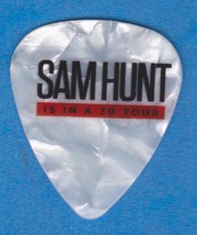 COUNTRY STAR SAM HUNT 15 IN A 30 TOUR PROMO GUITAR PICK  - $9.99