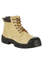 Mens Hard Yakka Gravel Suede Lace Sand Boots Steel Cap Work Safety Safe ... - $69.95
