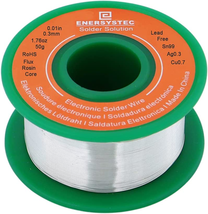 Ultra-Thin Solder Wire 0.01In (0.3Mm) Rosin Core Flux 2.5 Lead Free Sold... - $17.80