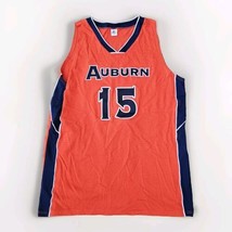 Vtg Auburn Tigers Jersey Russel Athletics Made In USA #15 Size 50 Orange... - $751.74 MXN