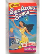 Walt Disney Sing Along Songs POCAHONTAS COLORS OF THE WIND VHS VIDEO - $14.85