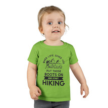 Toddler Hiking T-shirt, Motivational Quote Print, Kids Hiking Tee, Adven... - $16.48