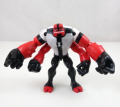 Playmates Toys Cartoon Network Ben 10 Power Up Four Arms 5&quot; Action Figure - £11.62 GBP