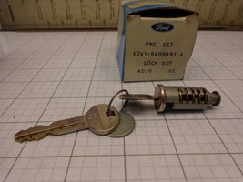 FORD NOS E0VY-5406081-A Glove Box Lock Cylinder Key Many 80-83 Mark VI Town - $34.41 CAD